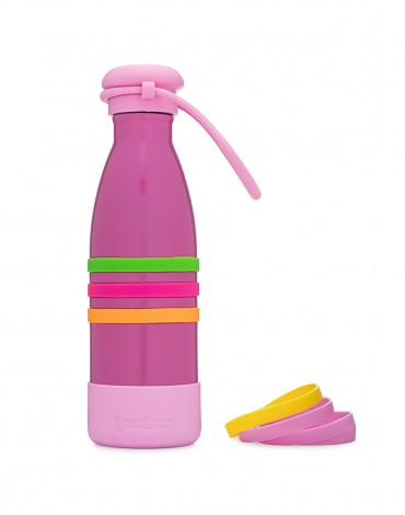 Yumbox Insulated Bottle - Pacific Pink
