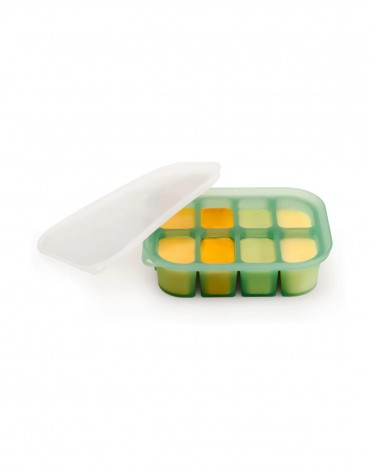 Pea Green Easy Freeze Tray – 8 Compartments
