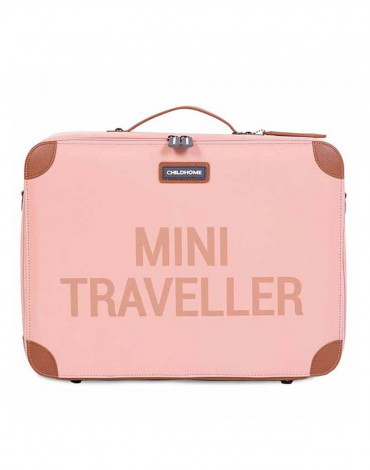 Mini Traveller Kids Suitcase Pink Copper